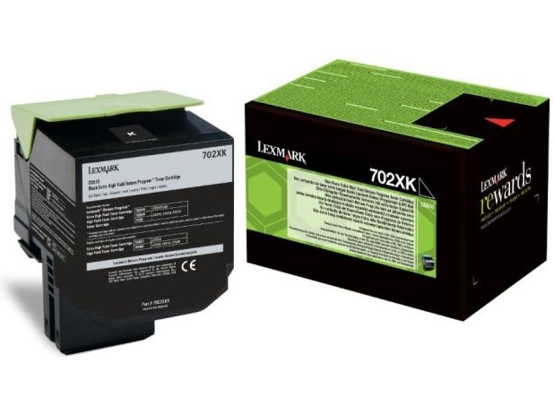 Lexmark 702XK (70C2XK0) - Schwarz - Toner - Extra hohe Kapazität