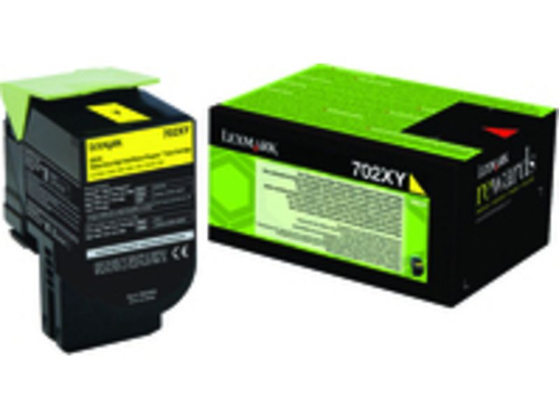 Lexmark 70C2XY0 (702XY) - Gelb - Toner - Extra hohe Kapazität