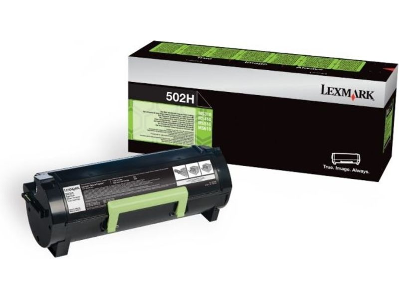 Lexmark 50F2H00 (502H) - Schwarz - Toner - Hohe Kapazität Image
