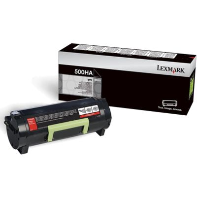Lexmark 50F0HA0 (500HA) - Schwarz - Toner - Hohe Kapazität