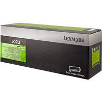 Lexmark 50F2U00 (502U) - Schwarz - Toner - Extra hohe Kapazität