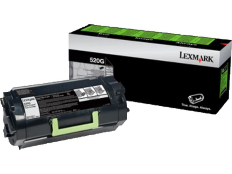 Lexmark 52D0XA0 (520XA) - Schwarz - Toner - Extra hohe Kapazität