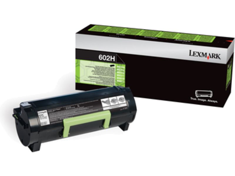 Lexmark 60F0HA0 (600HA) - Schwarz - Toner - Hohe Kapazität