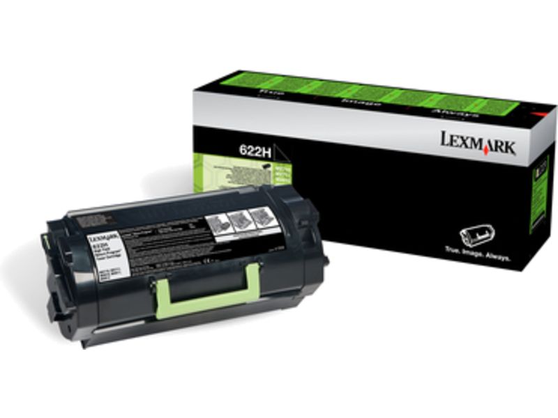 Lexmark 62D2H00 (622H) - Schwarz - Toner - Hohe Kapazität