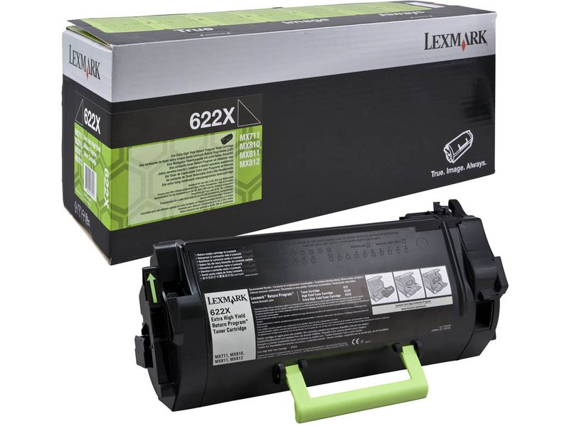 Lexmark 62D2X00 (622X) - Schwarz - Toner - Extra hohe Kapazität