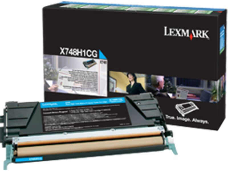Lexmark X748H1CG - Cyan - Toner - Hohe Kapazität
