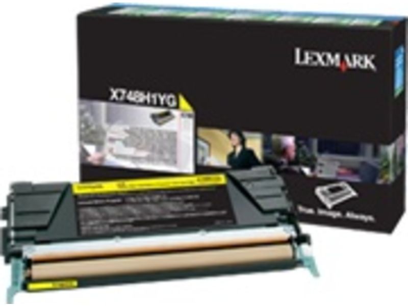 Lexmark X748H1YG - Gelb - Toner - Hohe Kapazität