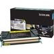 Lexmark X748H1YG - Gelb - Toner - Hohe Kapazität