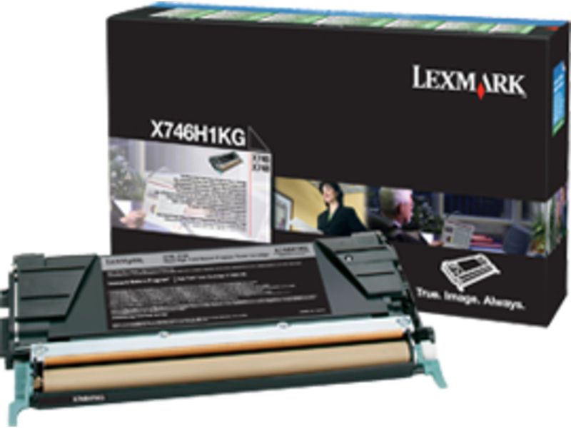 Lexmark X746H1KG - Schwarz - Toner - Hohe Kapazität