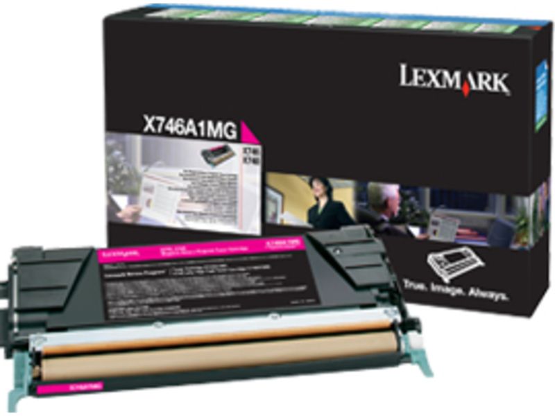 Lexmark X746A1MG - Magenta - Toner