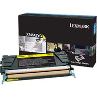 Lexmark X746A2YG - Gelb - Toner