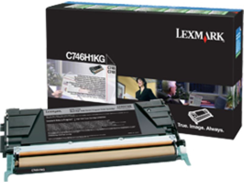 Lexmark C746H1KG - Schwarz - Toner - Hohe Kapazität