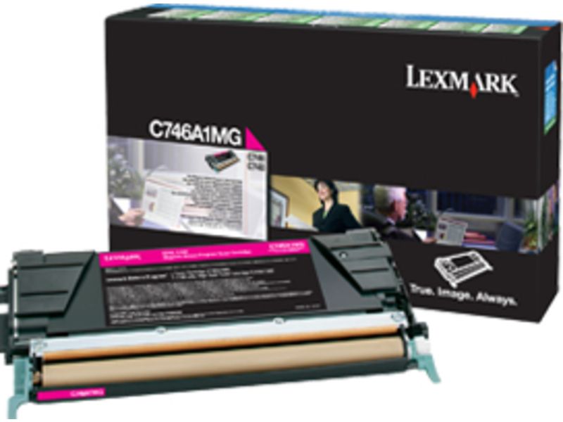 Lexmark C746A1MG - Magenta - Toner