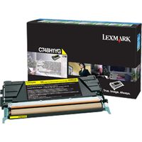 Lexmark C748H1YG - Gelb - Toner - Hohe Kapazität