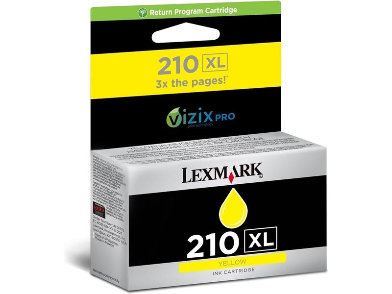 Lexmark 14L0177E (210XL) - Gelb - Druckerpatrone - Hohe Kapazität