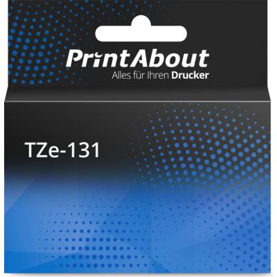 Kompatibel mit Brother TZe-131 - (12 mm) 5er-Pack - Multipack