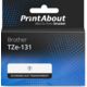 Schriftband kompatibel mit Brother TZe-131 - (12 mm) 5er-Pack - Schwarz auf transparent