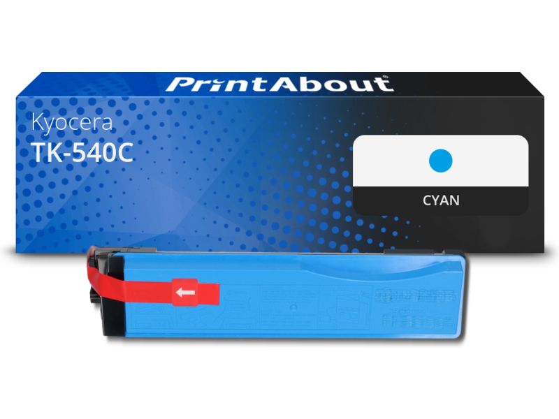 PrintAbout Toner TK-540C Cyan für Kyocera