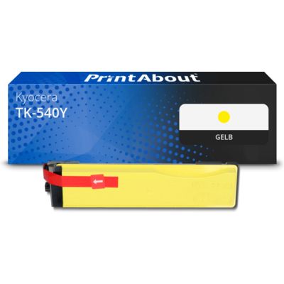 Toner kompatibel mit Kyocera TK-540Y - Gelb