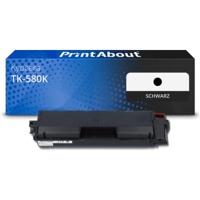 Toner kompatibel mit Kyocera TK-580K - Schwarz
