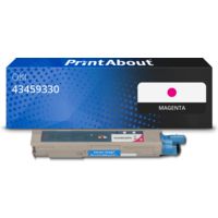 Toner kompatibel mit OKI 43459330 - Magenta