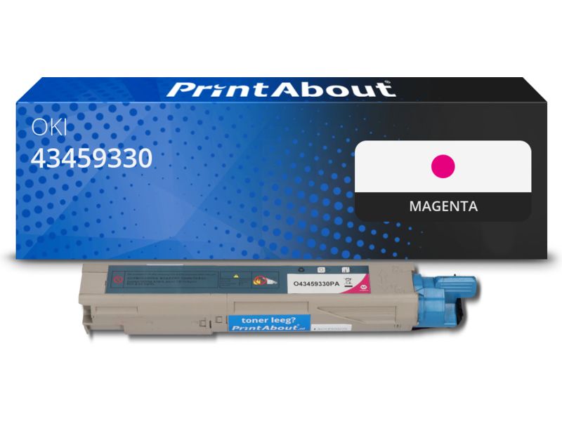 PrintAbout Toner 43459330 Magenta für OKI