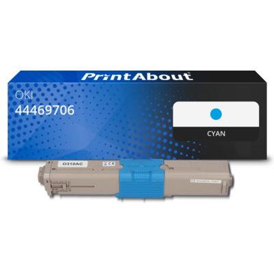 Toner kompatibel mit OKI 44469706 - Cyan