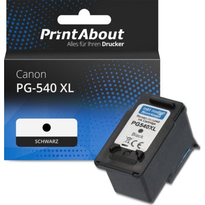 Druckerpatrone kompatibel mit Canon PG-540 XL - Schwarz - Hohe Kapazität