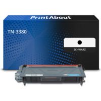 Toner kompatibel mit Brother TN-3380 - Schwarz - Hohe Kapazität