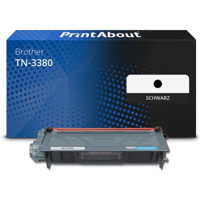Toner kompatibel mit Brother TN-3380 - Schwarz - Hohe Kapazität
