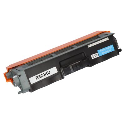 Toner kompatibel mit Brother TN-328BK - Schwarz - Extra hohe Kapazität