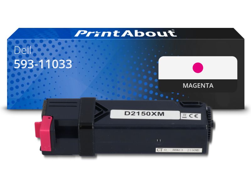 PrintAbout Toner 593-11033 (8WNV5) Magenta für Dell