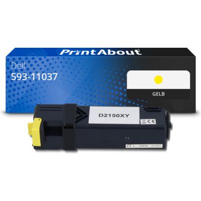 Toner kompatibel mit Dell 593-11037 (NPDXG) - Gelb