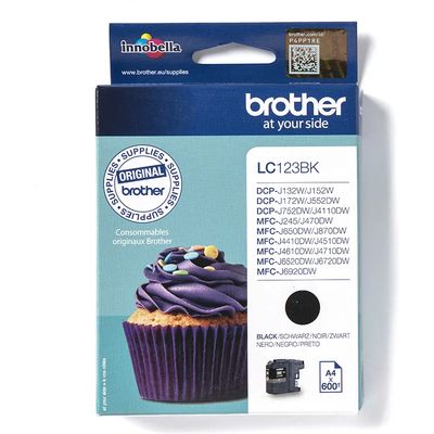 Brother LC-123BK - Schwarz - Druckerpatrone