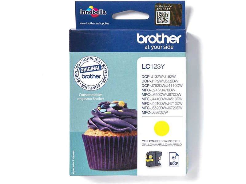Brother LC-123Y - Gelb - Druckerpatrone