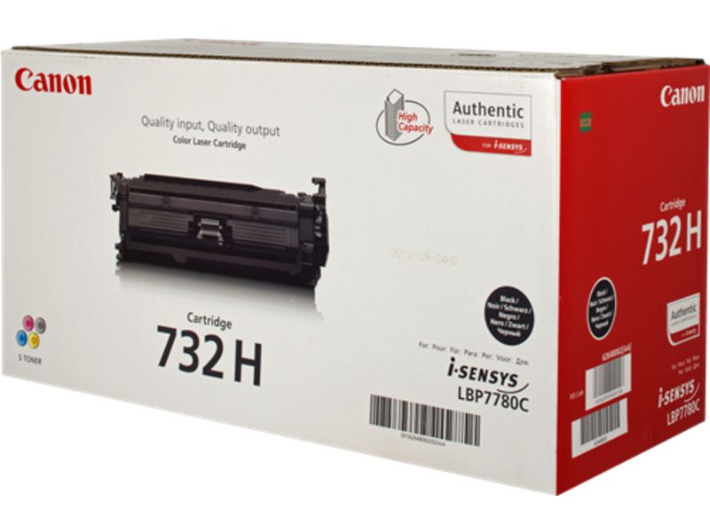 Canon 732H BK - Schwarz - Toner - Hohe Kapazität