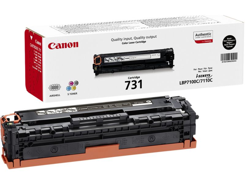 Canon 731 BK - Schwarz - Toner
