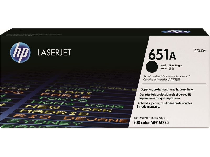 HP 651A (CE340A) - Schwarz - Toner
