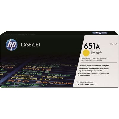 HP 651A (CE342A) - Gelb - Toner