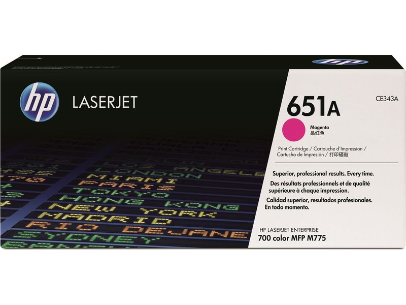 HP 651A (CE343A) - Magenta - Toner
