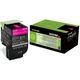 Lexmark 80C2HM0 (802HM) - Magenta - Toner - Hohe Kapazität