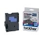 Brother TX-551 - (24 mm x 24 mm) - Schwarz auf blau - Tape