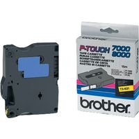Brother TX-621 - (9 mm) - Schwarz auf gelb - Tape