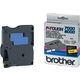 Brother TX-621 - (9 mm) - Schwarz auf gelb - Tape