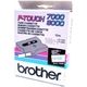 Brother TX-133 - (12 mm) - Blau auf transparent - Tape