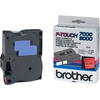 Brother TX-233 - (12 mm) - Blau auf weiß - Tape