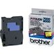 Brother TX-641 - (18 mm) - Schwarz auf gelb - Tape