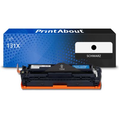 Toner kompatibel mit HP 131X (CF210X) - Schwarz - Hohe Kapazität