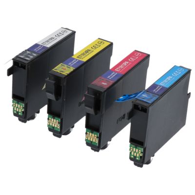 Druckerpatrone kompatibel mit Epson 18XL (T1816) - 4 Farben - Hoher Kapazität - Multipack