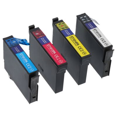 Druckerpatrone kompatibel mit Epson 18XL (T1816) - 4 Farben - Hoher Kapazität - Multipack